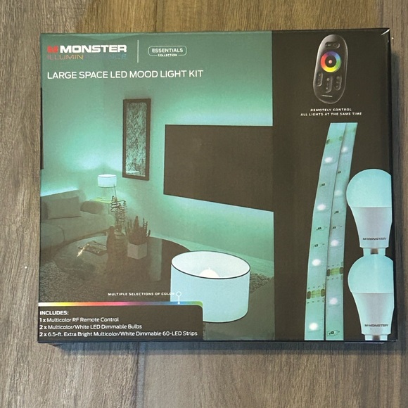 LED Mood Light Kit - Multicolor - Picture 2 of 2